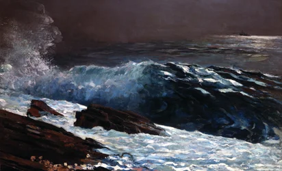 Sonnenlicht an der Küste